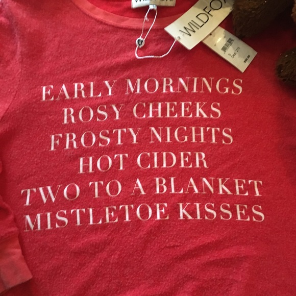 NWT WILDFOX Softy Sweatshirt S - Picture 2 of 3